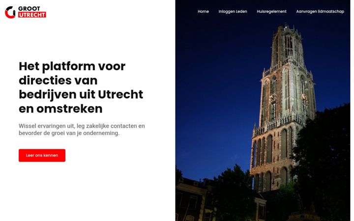 Screenshot of grootutrecht.nl