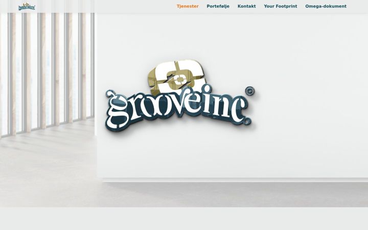 Screenshot of grooveinc.dk
