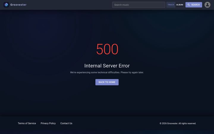 Screenshot of groovester.net