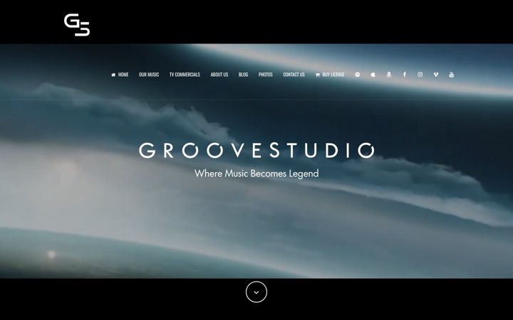 Screenshot of groovestudio.sk
