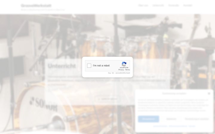 Screenshot of groovewerkstatt.net