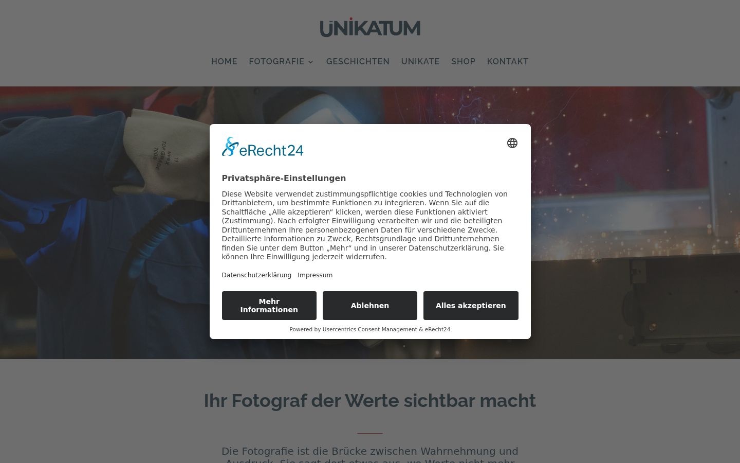 Screenshot tal-banner tal-kunsens muri qabel kwalunkwe interazzjoni