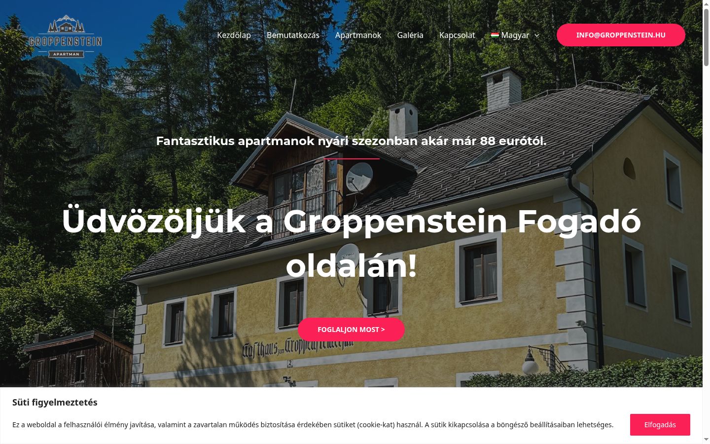 Posnetek zaslona pasice za privolitev, prikazane pred kakršno koli interakcijo