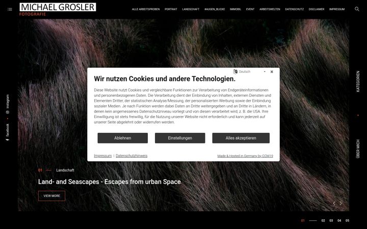 Screenshot of grosler.de