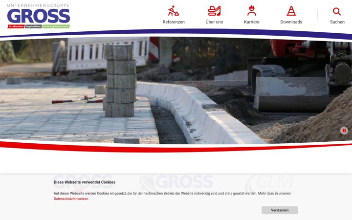 Screenshot of gross-asphaltbau.de