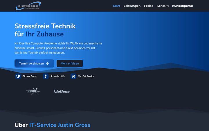 Screenshot of gross-itservice.de
