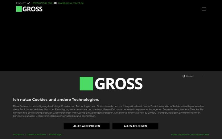Screenshot of gross-macht.de