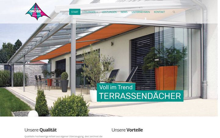 Screenshot of gross-planen.de
