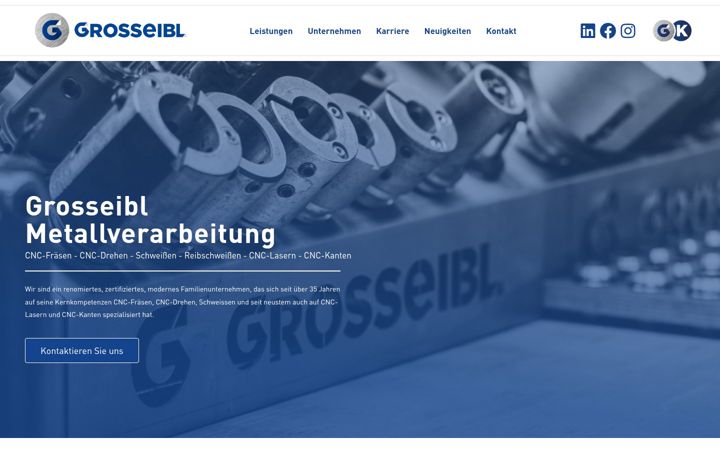 Screenshot of grosseibl.com
