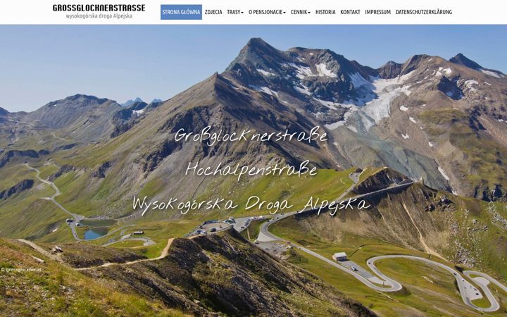 Screenshot of grossglocknerstrasse.eu