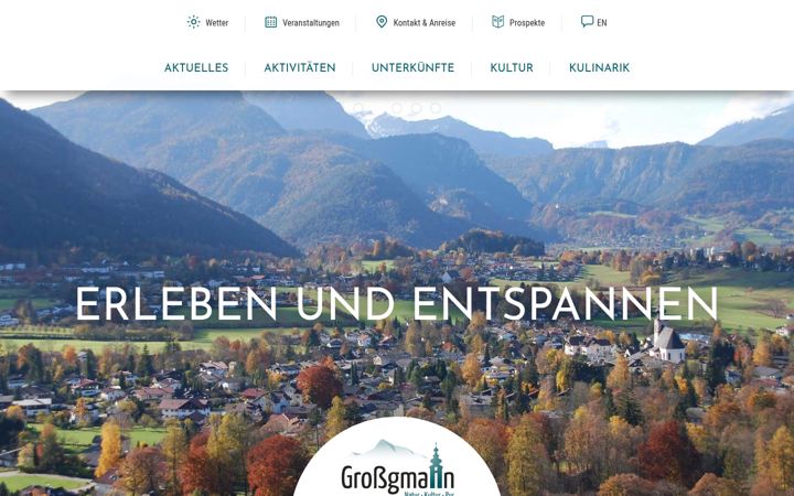 Screenshot of grossgmain.info