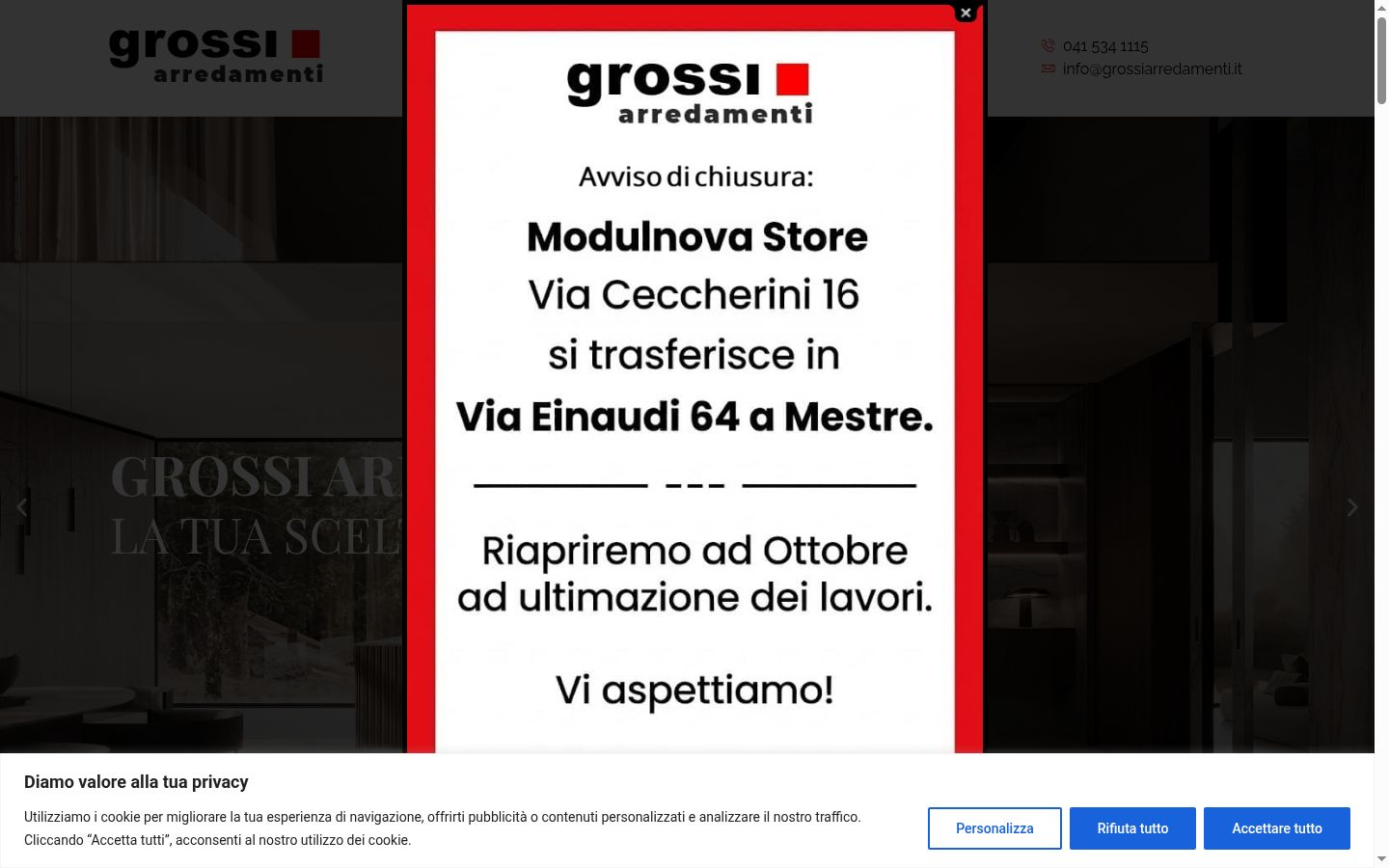 Screenshot tal-banner tal-kunsens muri qabel kwalunkwe interazzjoni