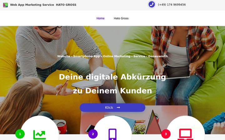 Screenshot of grossintermarketing.de