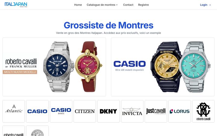 Screenshot of grossistedemontreweb.fr