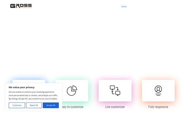 Screenshot of grossltd.com