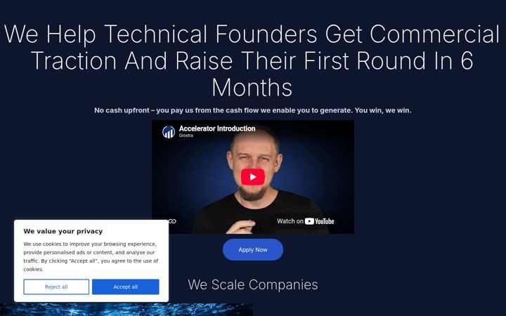 Screenshot of grostra.com