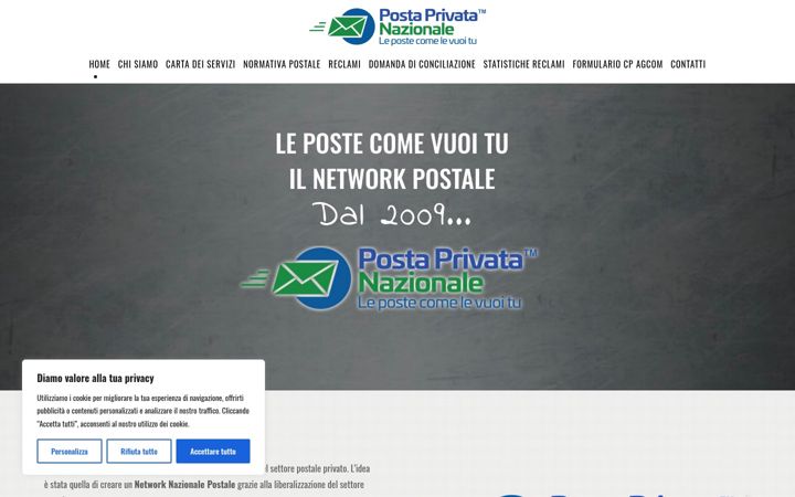 Screenshot of grottaglieposte.it