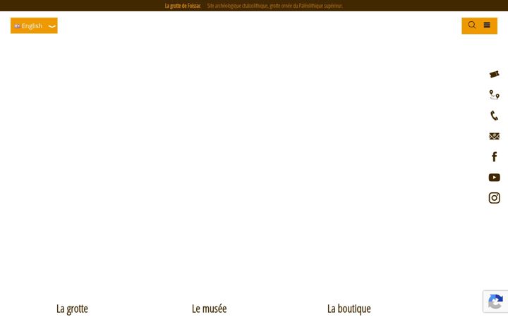 Screenshot of grotte-foissac.fr