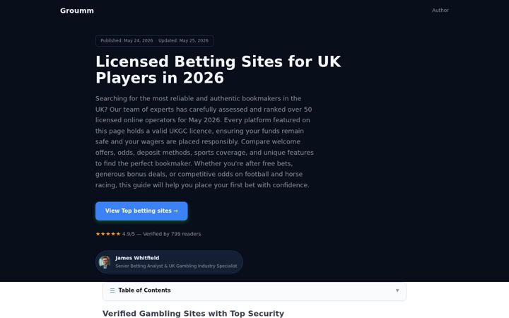 Screenshot of groumm.com