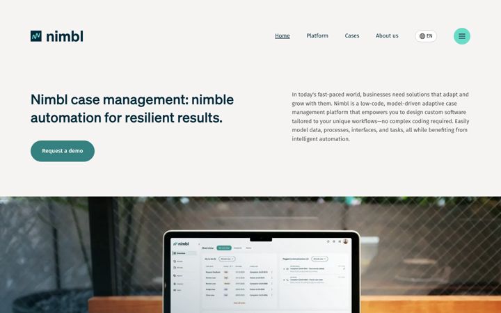 Screenshot of groundlion.com