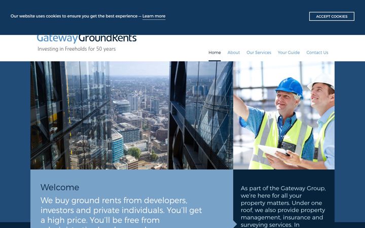 Screenshot of groundrents.co.uk