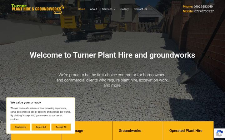 Screenshot of groundworksdorset.co.uk