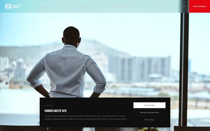 Screenshot of group-blt.com