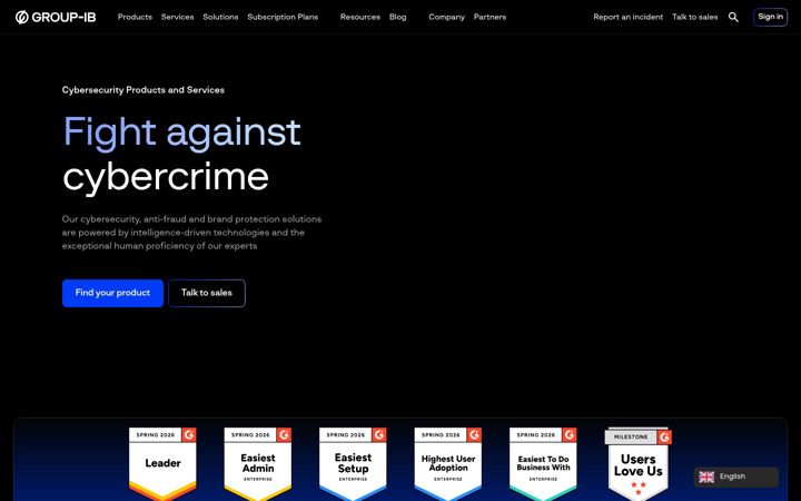 Screenshot von group-ib.com