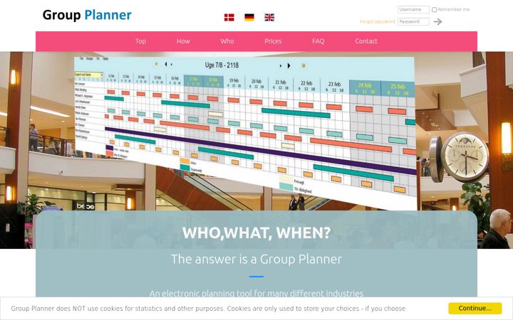 Screenshot of group.info