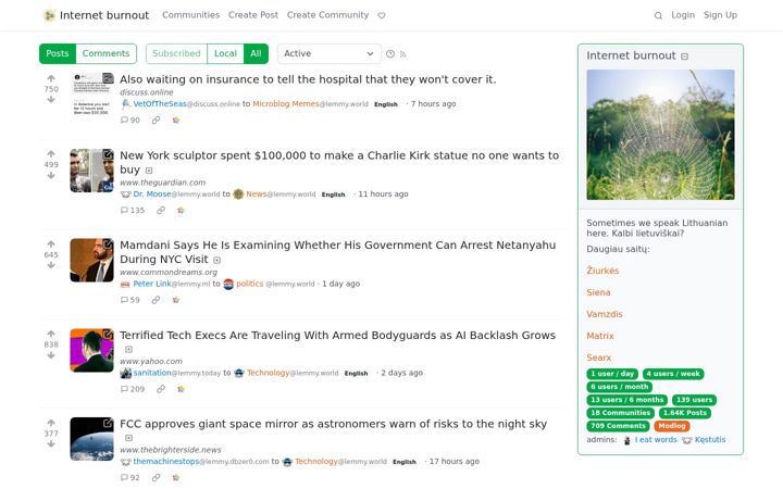 Screenshot of group.lt