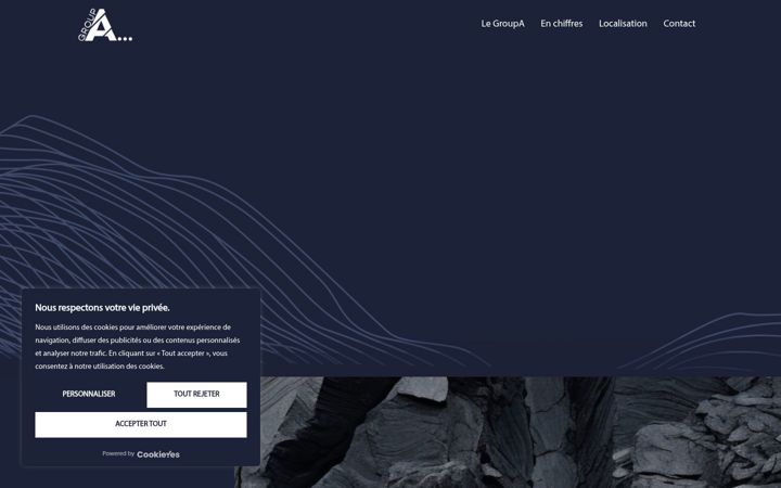 Screenshot of groupa.tech