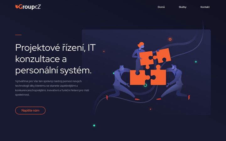 Screenshot of groupcz.eu