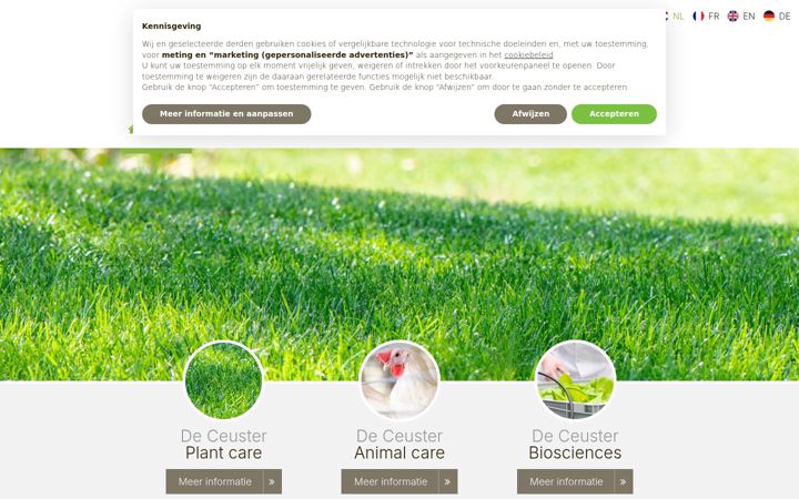 Screenshot of groupdc.be