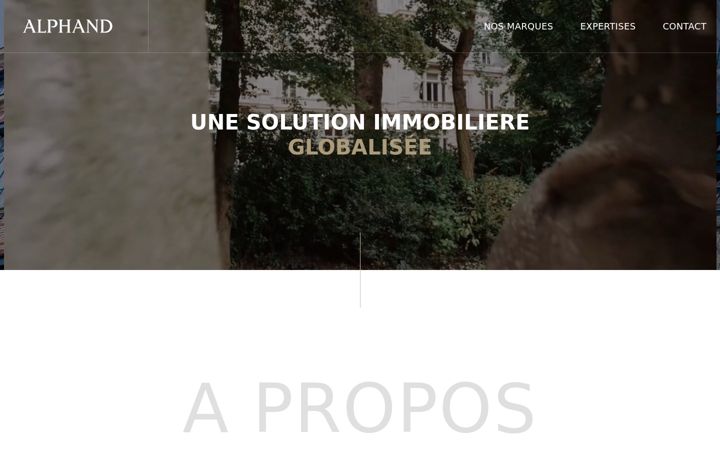 Screenshot of groupe-alphand.com