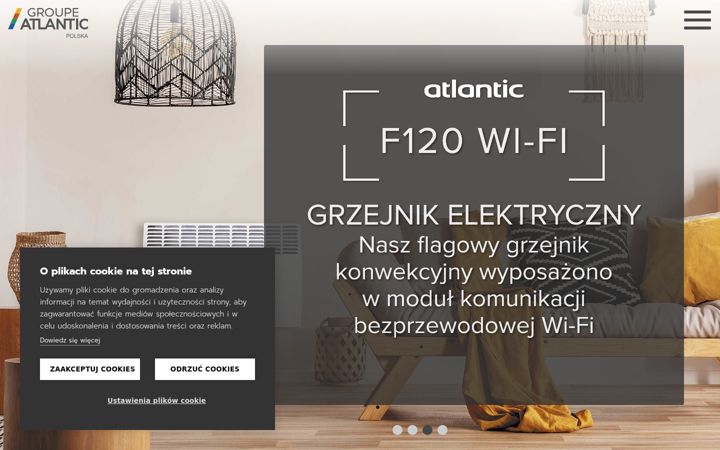 Screenshot of groupe-atlantic.pl