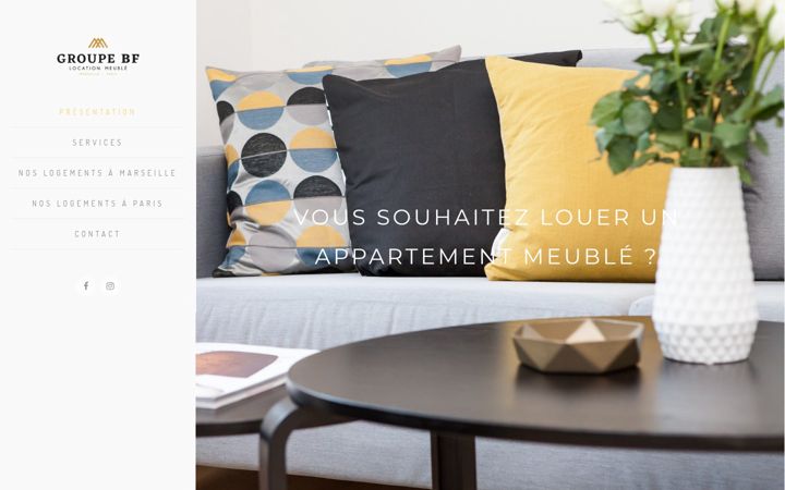 Screenshot of groupe-bf.com