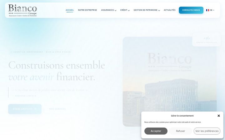 Screenshot of groupe-bianco.fr