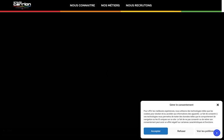 Screenshot of groupe-carrion.fr