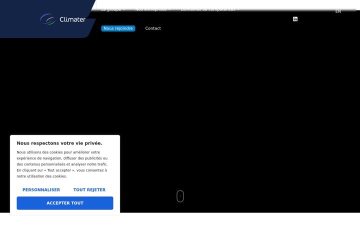 Screenshot of groupe-climater.com
