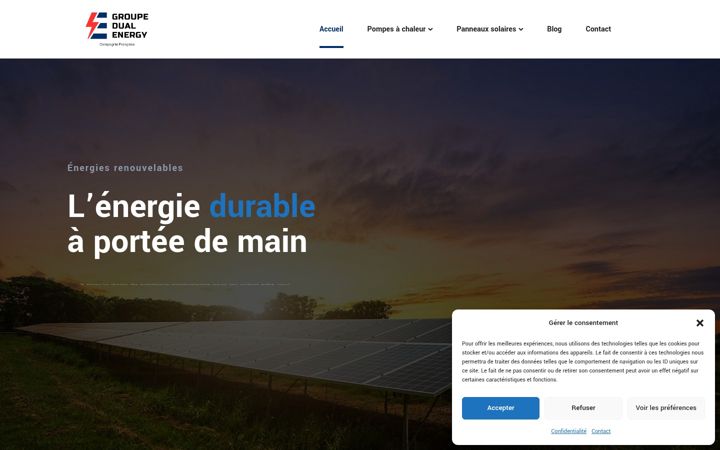 Screenshot of groupe-dual-energy.fr