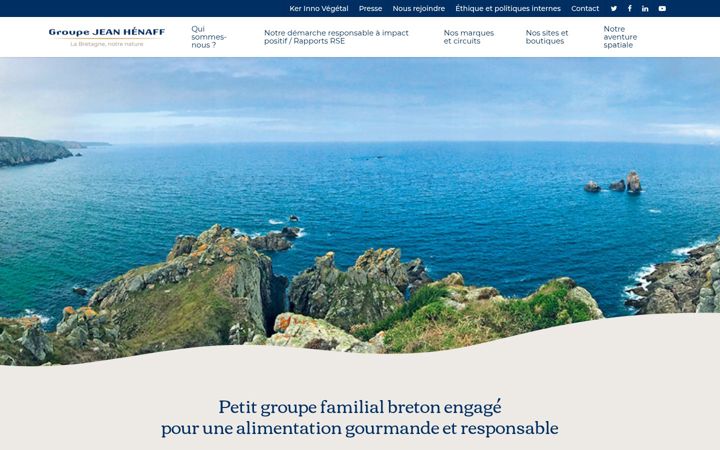 Screenshot of groupe-jean-henaff.bzh
