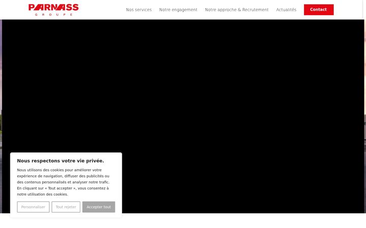 Screenshot stránky groupe-parnass.com
