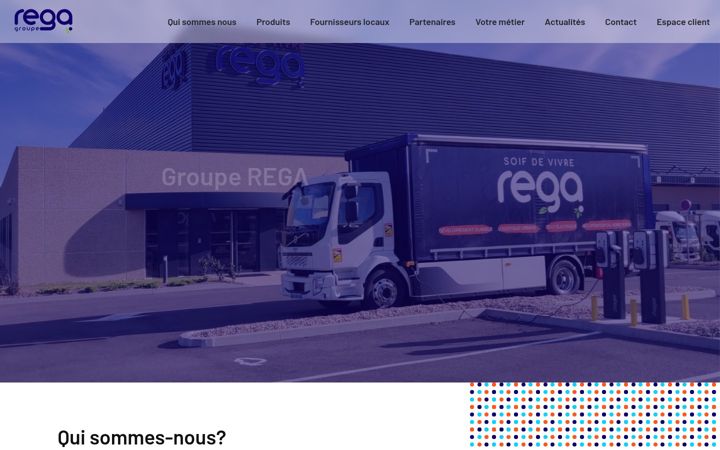 Screenshot of groupe-rega.com