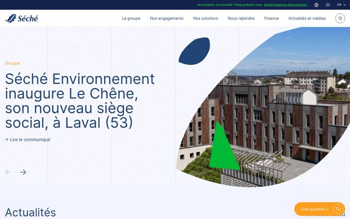 Screenshot of groupe-seche.com