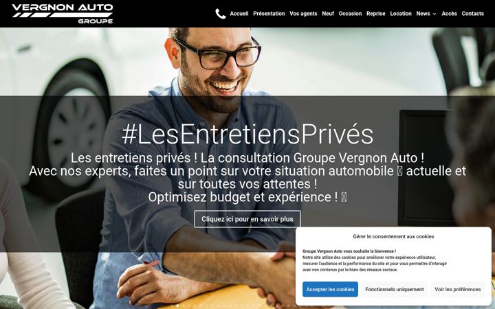 Screenshot of groupe-vergnonauto.com
