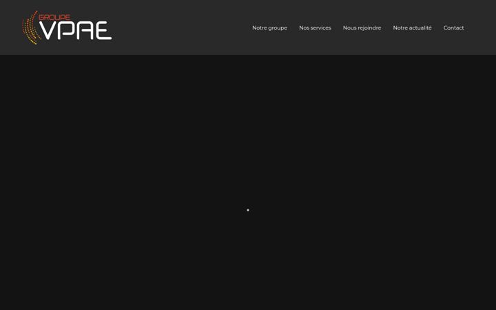 Screenshot of groupe-vpae.fr