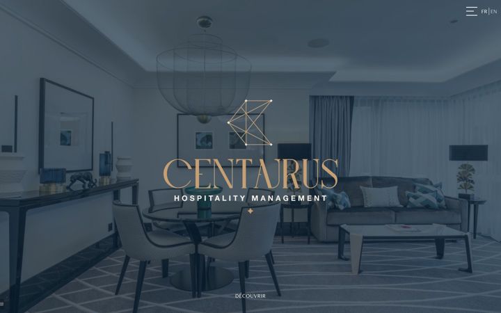 Screenshot of groupecentaurus.com