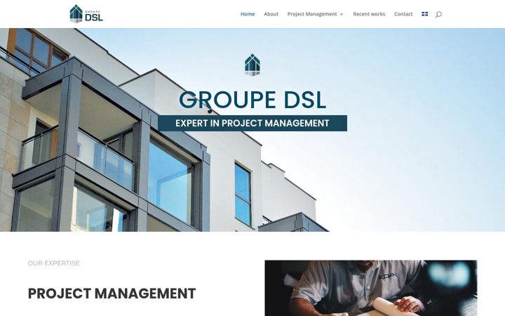 Screenshot of groupedsl.ca