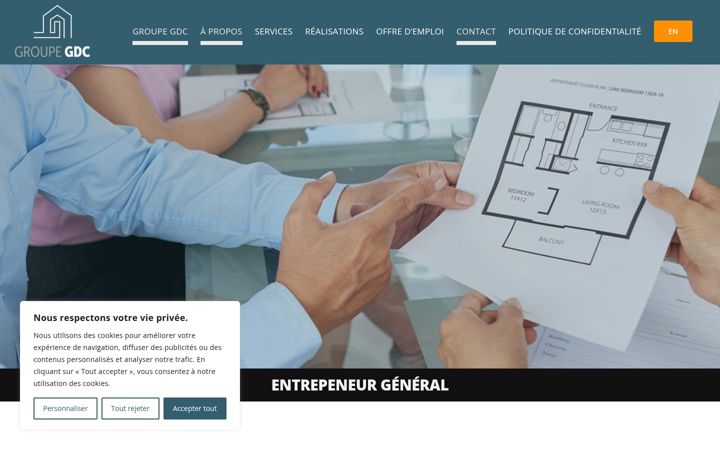 Screenshot of groupegdc.com