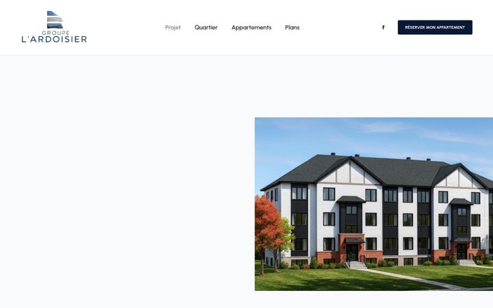 Screenshot of groupelardoisier.ca